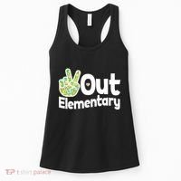 Retro Peace Out Elementary  Women's Tank Top thumb 0