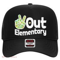 Retro Peace Out Elementary  Hat thumb 0