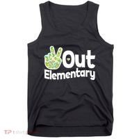 Retro Peace Out Elementary  Tank Top thumb 0