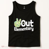 Retro Peace Out Elementary  Tank Top thumb 2