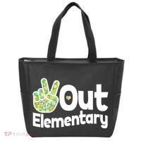 Retro Peace Out Elementary  Bag thumb 0