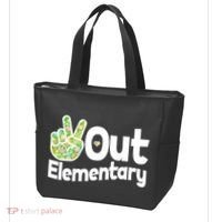 Retro Peace Out Elementary  Bag thumb 3
