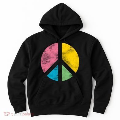 Retro Peace Sign Hoodie