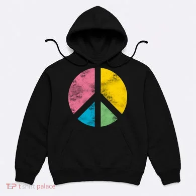 Retro Peace Sign Hoodie