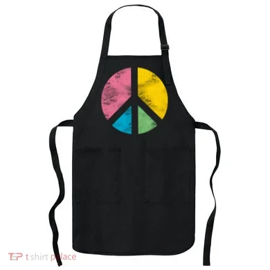 Retro Peace Sign Apron