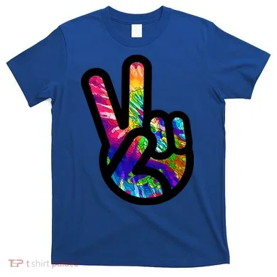 Retro Peace Sign Hand T-Shirt