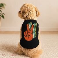 Retro Peace Symbol Hand Doggie Tank thumb 2