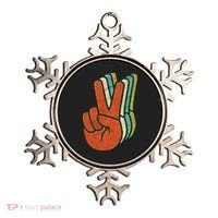 Retro Peace Symbol Hand Ornament thumb 0