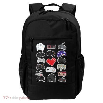 Retro Pixel Remote Love Backpack