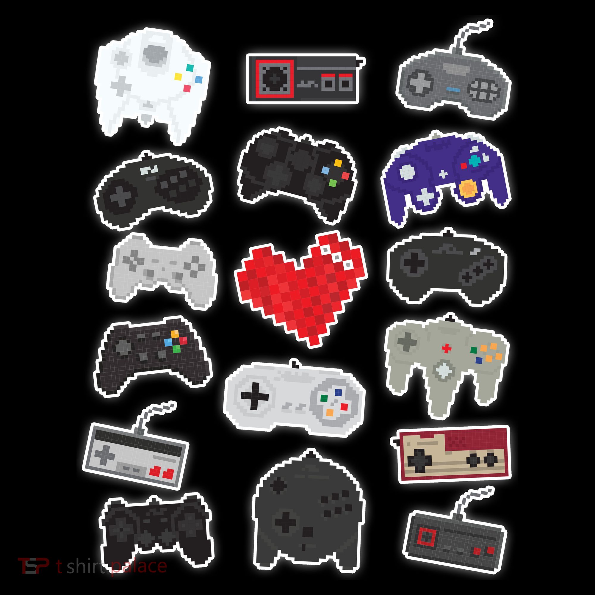 Retro Pixel Remote Love Women's Tank Top