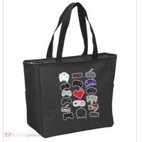 Retro Pixel Remote Love Tote Bag thumb 2