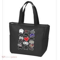 Retro Pixel Remote Love Tote Bag thumb 3