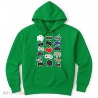 Retro Pixel Remote Love Hoodie thumb 0