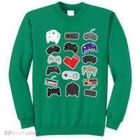 Retro Pixel Remote Love Sweatshirt thumb 0