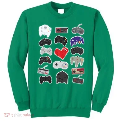 Retro Pixel Remote Love Sweatshirt