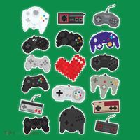Retro Pixel Remote Love Sweatshirt thumb 3