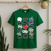 Retro Pixel Remote Love T-Shirt thumb 2