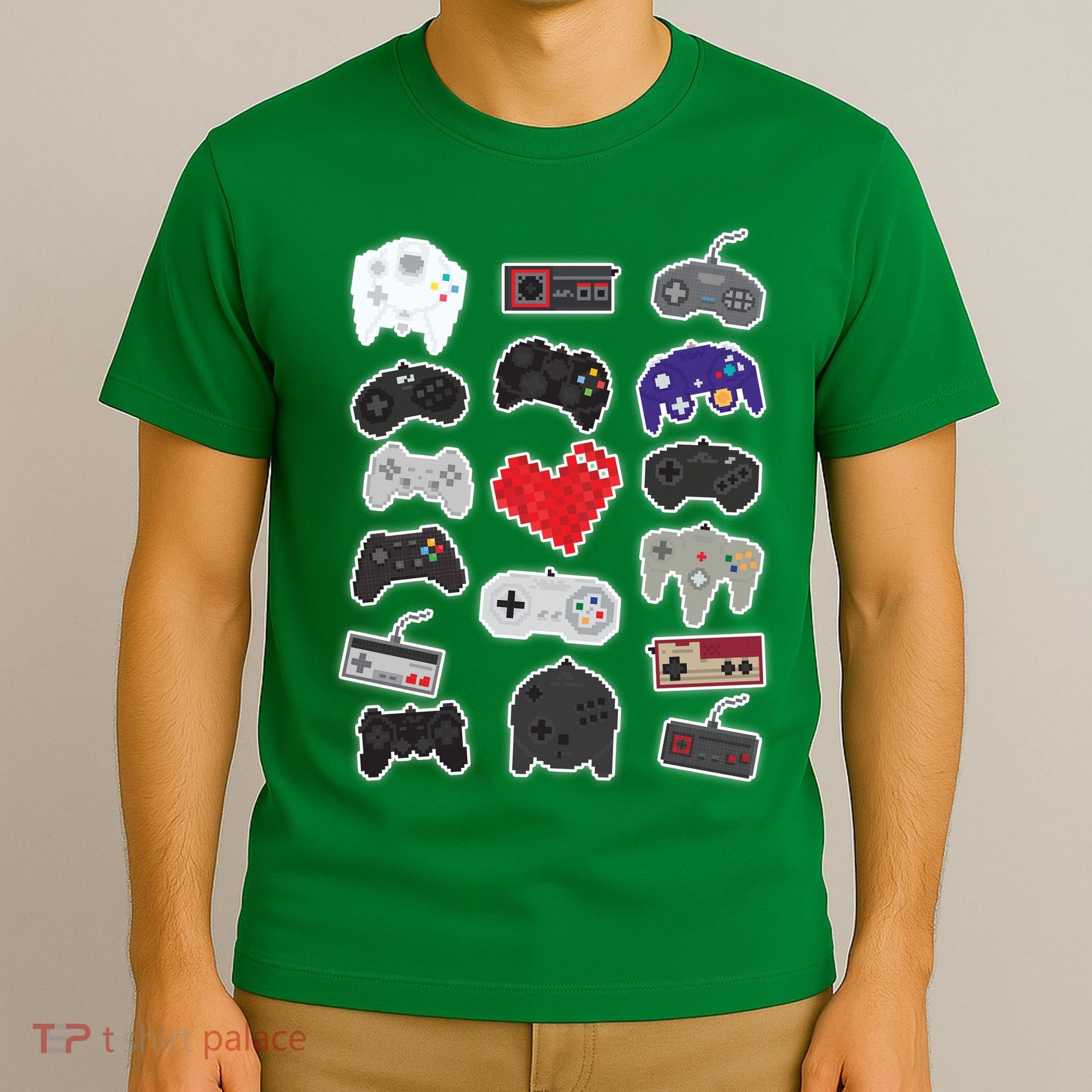 Retro Pixel Remote Love T-Shirt