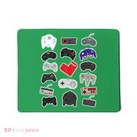 Retro Pixel Remote Love Mousepad thumb 0