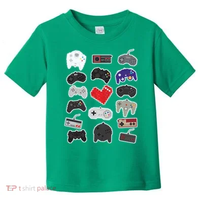 Retro Pixel Remote Love Toddler T-Shirt