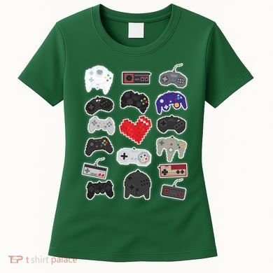 Retro Pixel Remote Love Women's T-Shirt