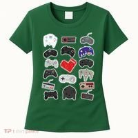Retro Pixel Remote Love Women's T-Shirt thumb 0