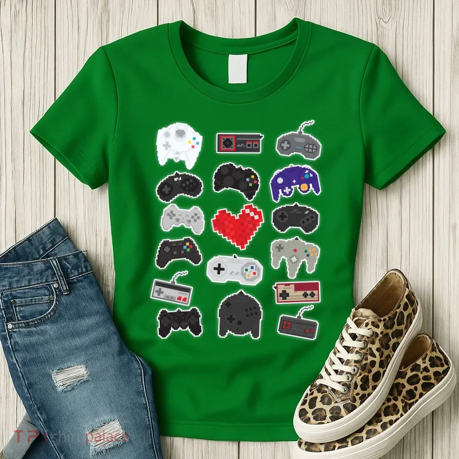 Retro Pixel Remote Love Women's T-Shirt