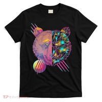 Retro Polygon Bear Vintage 80's T-Shirt thumb 0