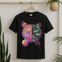 Retro Polygon Bear Vintage 80's T-Shirt thumb 2