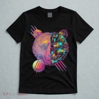 Retro Polygon Bear Vintage 80's T-Shirt thumb 5