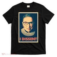 Retro Poster Ruth Bader Ginsburg I Dissent RBG T-Shirt thumb 0