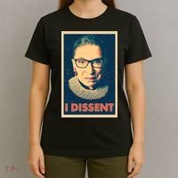Retro Poster Ruth Bader Ginsburg I Dissent RBG T-Shirt thumb 4