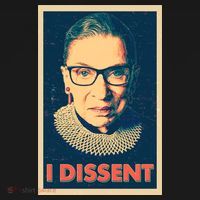 Retro Poster Ruth Bader Ginsburg I Dissent RBG T-Shirt thumb 7