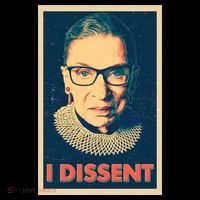 Retro Poster Ruth Bader Ginsburg I Dissent RBG Coffee Mug thumb 5
