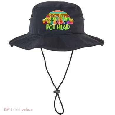 Retro Pot Head Plant Lover Bucket Hat