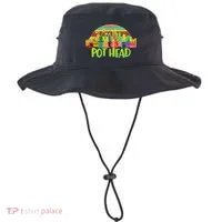 Retro Pot Head Plant Lover Bucket Hat thumb 0
