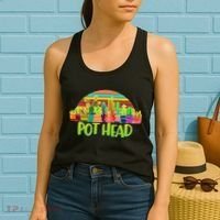Retro Pot Head Plant Lover Women's Tank Top thumb 2