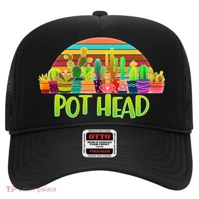 Retro Pot Head Plant Lover Hat