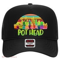 Retro Pot Head Plant Lover Hat thumb 0