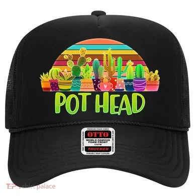 Retro Pot Head Plant Lover Hat