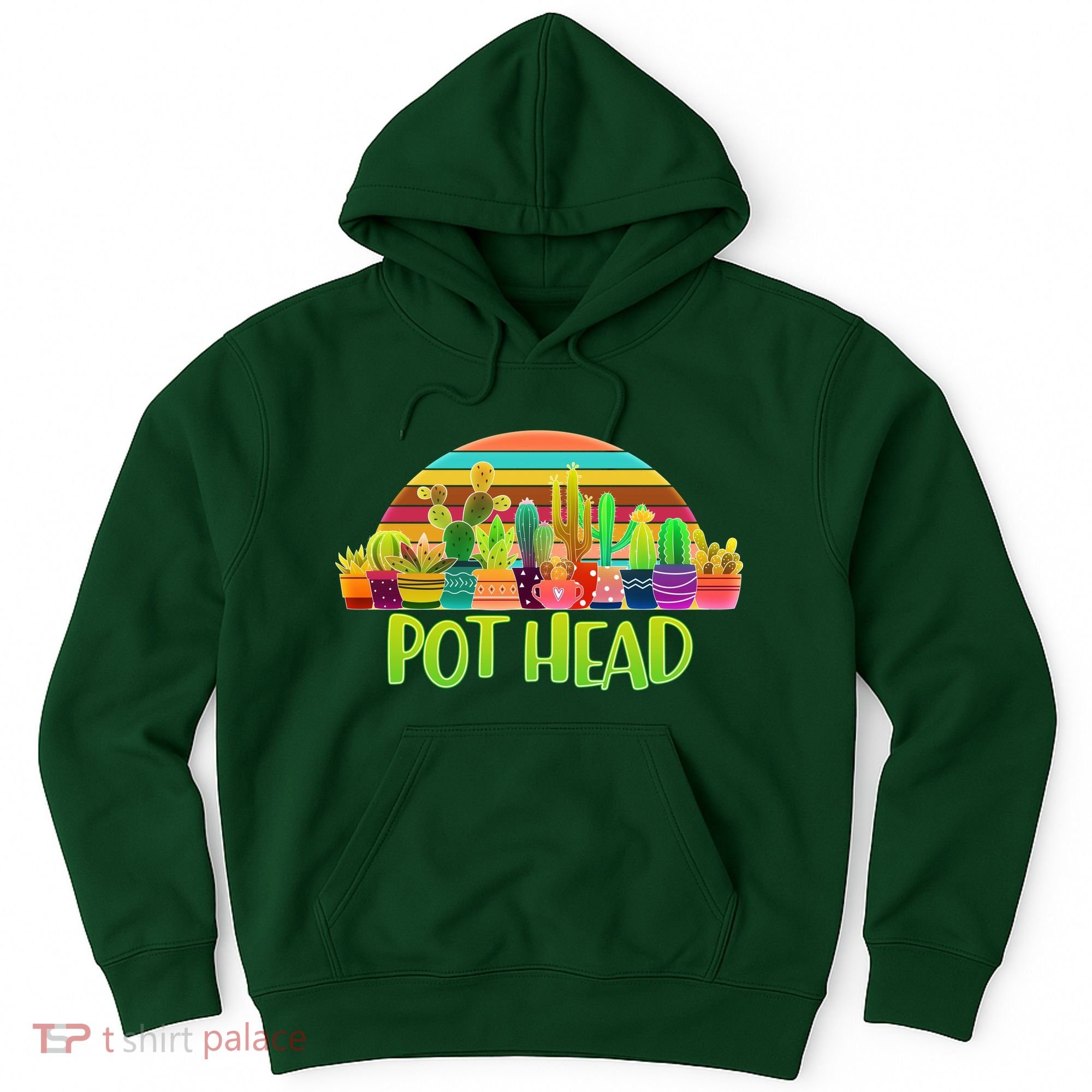 Retro Pot Head Plant Lover Hoodie