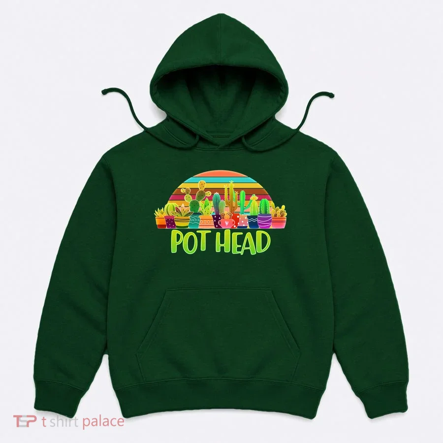 Retro Pot Head Plant Lover Hoodie