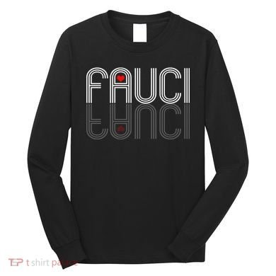 Retro Pro I Heart Dr Fauci Long Sleeve Shirt