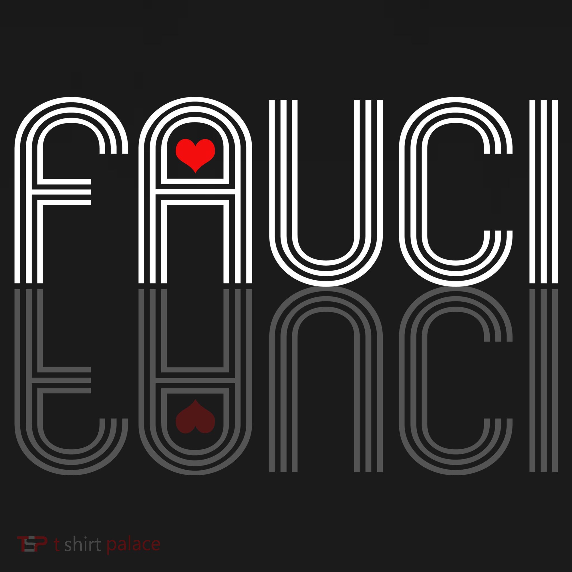 Retro Pro I Heart Dr Fauci Mousepad