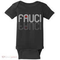Retro Pro I Heart Dr Fauci Baby Bodysuit thumb 0