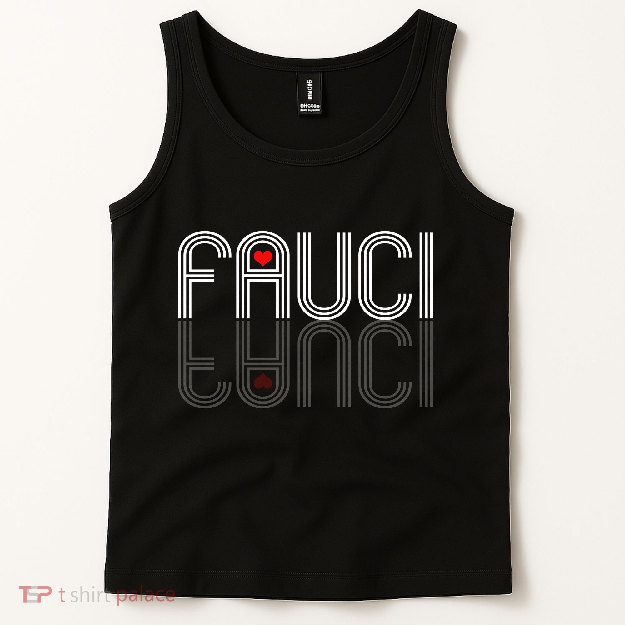 Retro Pro I Heart Dr Fauci Tank Top