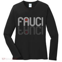 Retro Pro I Heart Dr Fauci Women's Long Sleeve Shirt thumb 0