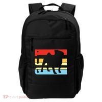 Retro Pug Logo Backpack thumb 0
