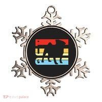 Retro Pug Logo Ornament thumb 0