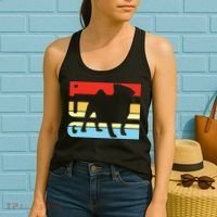 Retro Pug Logo Women's Tank Top thumb 2